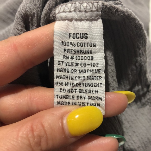 Focus Casual Life gray blouse size large - Picture 12 of 12